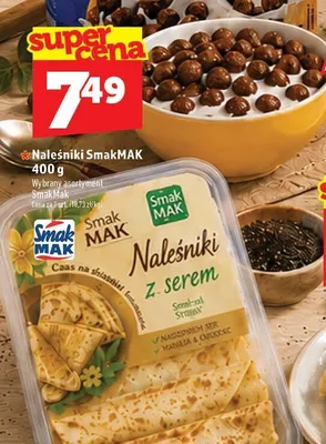 Naleśniki z serem SmakMAK promocja w TOPAZ