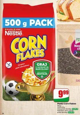 Płatki Corn Flakes Nestlé promocja w Dino