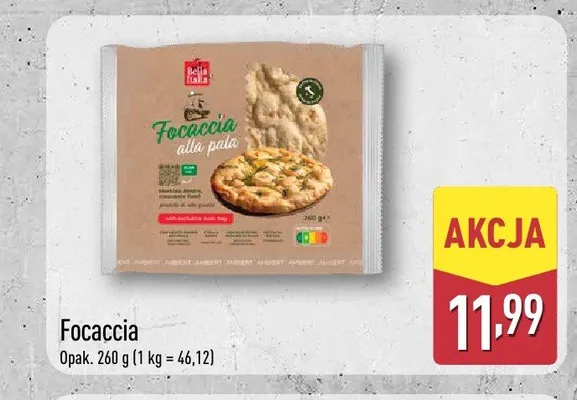 Focaccia Bella promocja w Aldi