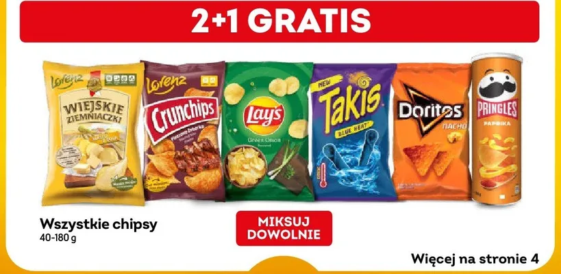Chipsy Pringles Paprika promocja w Żabka