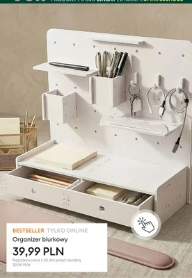 Organizer biurkowy Sinsay promocja w Sinsay