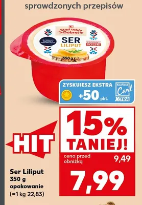 Ser liliput Stąd takie Dobre! promocja w Kaufland