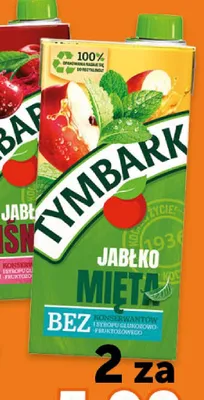 Sok jabłko mięta promocja w Groszek