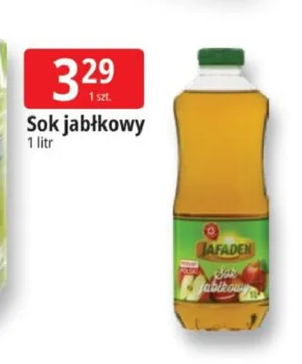 Sok jabłkowy JAFADEN promocja w Leclerc