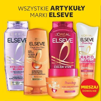 Wszystkie produkty Elseve promocja w Kaufland
