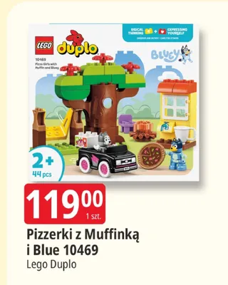 Klocki Lego Duplo Pizzerki z Muffinką i Blue 10469 promocja w Leclerc