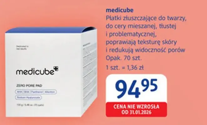 Płatki złuszczające do twarzy, do cery mieszanej, tłustej i problematycznej promocja w Drogerie DM
