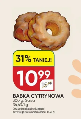 Baba cytrynowa promocja w Chata Polska