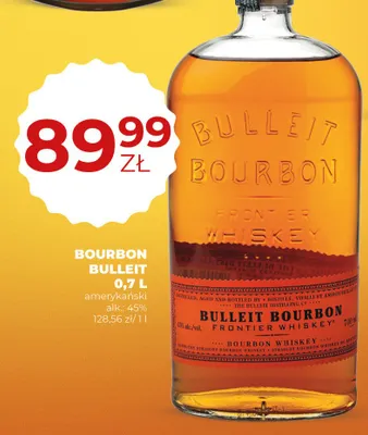 Bourbon Bulleit Frontier Whiskey promocja w Duży Ben