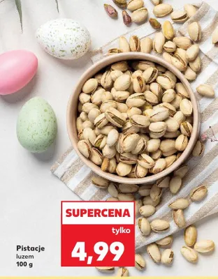 Pistacje luzem promocja w Kaufland