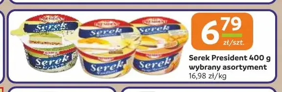 Serek President promocja w Gama
