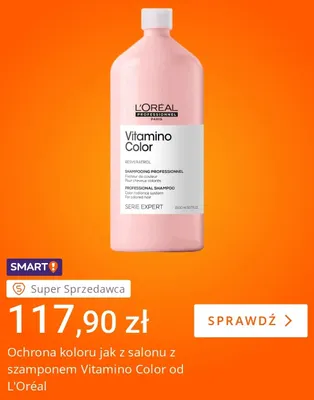 Szampon Vitamino Color L'Oréal Professionnel promocja w Allegro