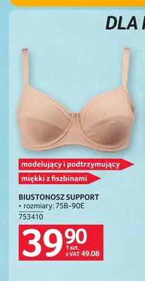Biustonosz Support promocja w Selgros