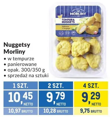 Nuggetsy Morliny promocja w Makro