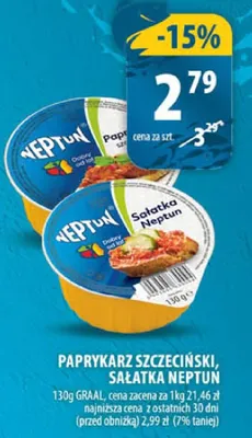 Paprykarz szczeciński sałatka neptun promocja w Arhelan