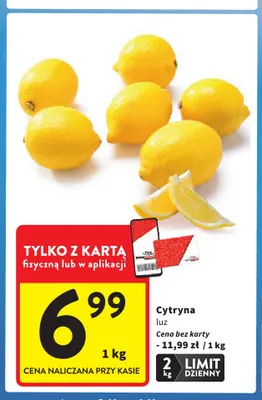 Cytryna luz promocja w Intermarche