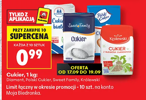 Cukier Polski promocja w Biedronka