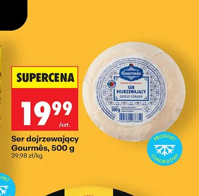 Ser dojrzewający Gourmês promocja w Biedronka