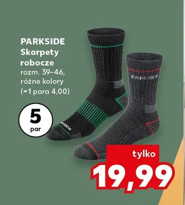 Skarpety robocze PARKSIDE promocja w Kaufland
