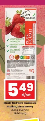 Kluski na parze Buchchik z truskawką promocja w emma MARKET