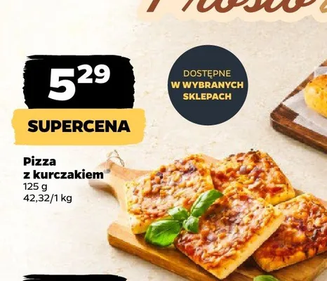 Pizza z kurczakiem promocja w Netto