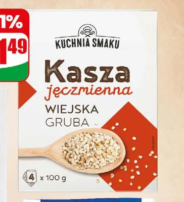 Kasza jęczmienna Kuchnia Smaku promocja w Dino