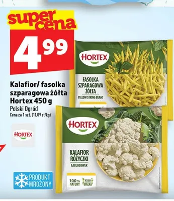 Fasolka szparagowa żółta Hortex promocja w TOPAZ