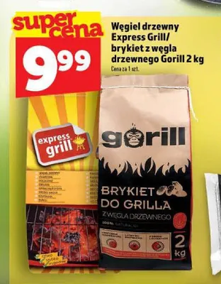 Brykiet z węgla drzewnego Gorill promocja w TOPAZ