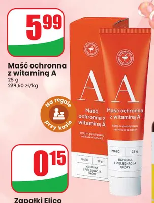 Maść ochronna z witaminą A AA promocja w Dino
