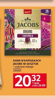Kawa w kapsułkach Jacobs promocja w Selgros