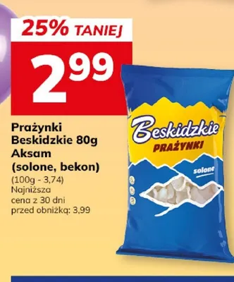 Prażynki Beskidzkie Aksam promocja w Hitpol