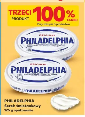 Serek śmietankowy Philadelphia promocja w Kaufland