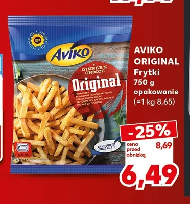 Frytki Aviko Original promocja w Kaufland
