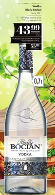 Wódka Biały Bocian Stock 0,7l promocja w POLOmarket