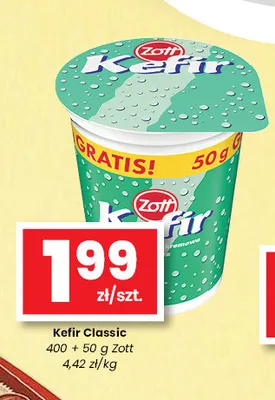 Kefir Classic Zott promocja w emma MARKET