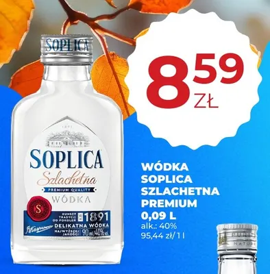 Wódka Soplica Szlachetna Premium promocja w Duży Ben