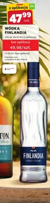 Wódka Finlandia promocja w Stokrotka
