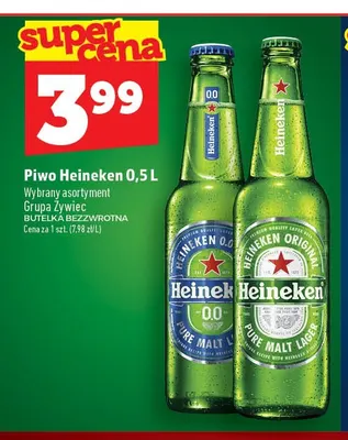 Piwo bezalkoholowe Heineken promocja w TOPAZ