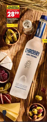 Wódka Chrobry Vodka Premium promocja w Biedronka