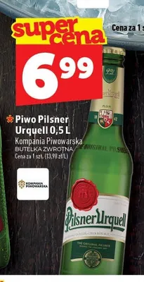 Piwo Pilsner Urquell promocja w TOPAZ