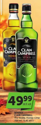 Whisky Clan Campbell The Noble promocja w Groszek