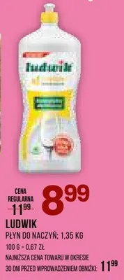 Płyn do naczyń promocja w Drogerie Natura