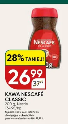 Kawa promocja w Chata Polska