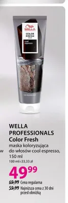 Maska koloryzująca do włosów Wella Professionals Color Fresh Cool Espresso promocja w Hebe