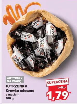 Krówka mleczna z masłem Jutrzenka promocja w Kaufland