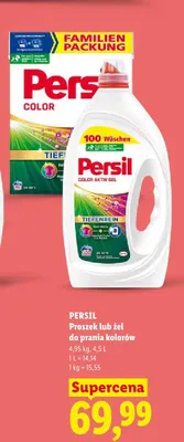 Proszek do prania kolorów Persil promocja w Lidl
