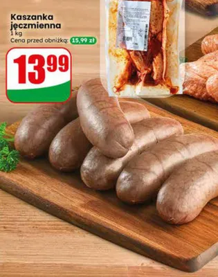 Kaszanka jęczmienna AGRO Rydzyna promocja w Dino