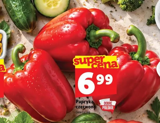 Papryka czerwona promocja w TOPAZ