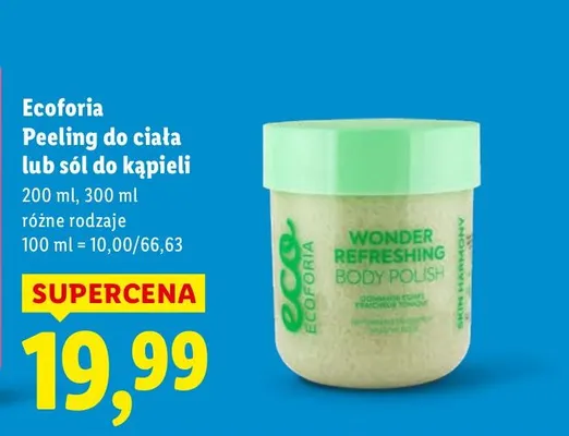 Sól do kąpieli promocja w Lidl