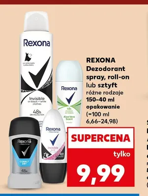 Dezodorant Rexona promocja w Kaufland